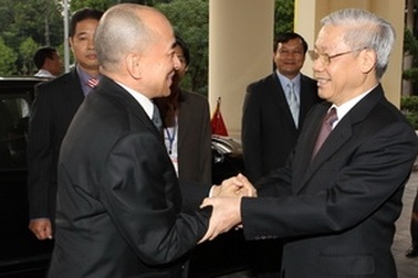 "Quan hệ Việt Nam - Campuchia phát triển lên tầm cao mới"