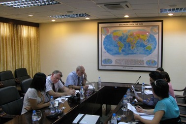 Ban lãnh đạo ĐH Troy Hoa Kỳ thăm và đánh giá chất lượng đào tạo chương trình Cử nhân QTKD