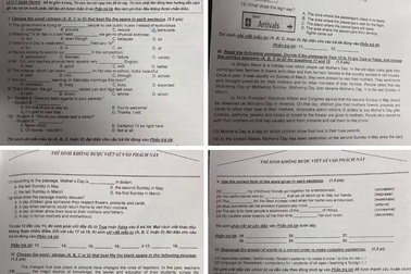 Đề thi tiếng Anh lớp 10 xuất hiện trên mạng: Sở GD&ĐT TPHCM nói gì?