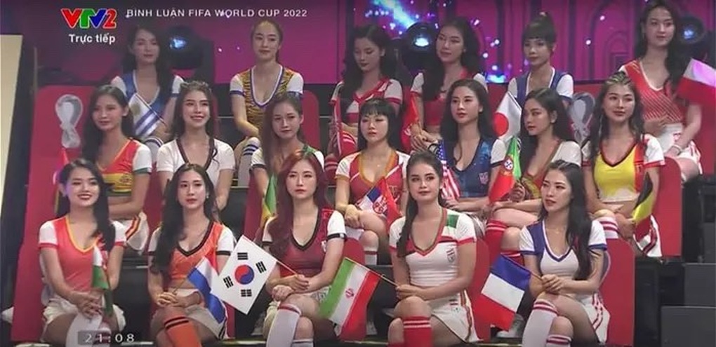 Tranh cãi quanh việc đưa hot girl lên sóng bình luận World Cup 2022 - 3 Tranh cãi quanh việc đưa hot girl lên sóng bình luận World Cup 2022 - 3