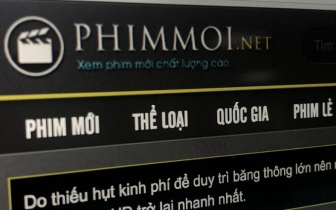 Công an TP.HCM khởi tố vụ án hình sự liên quan website phimmoi.net