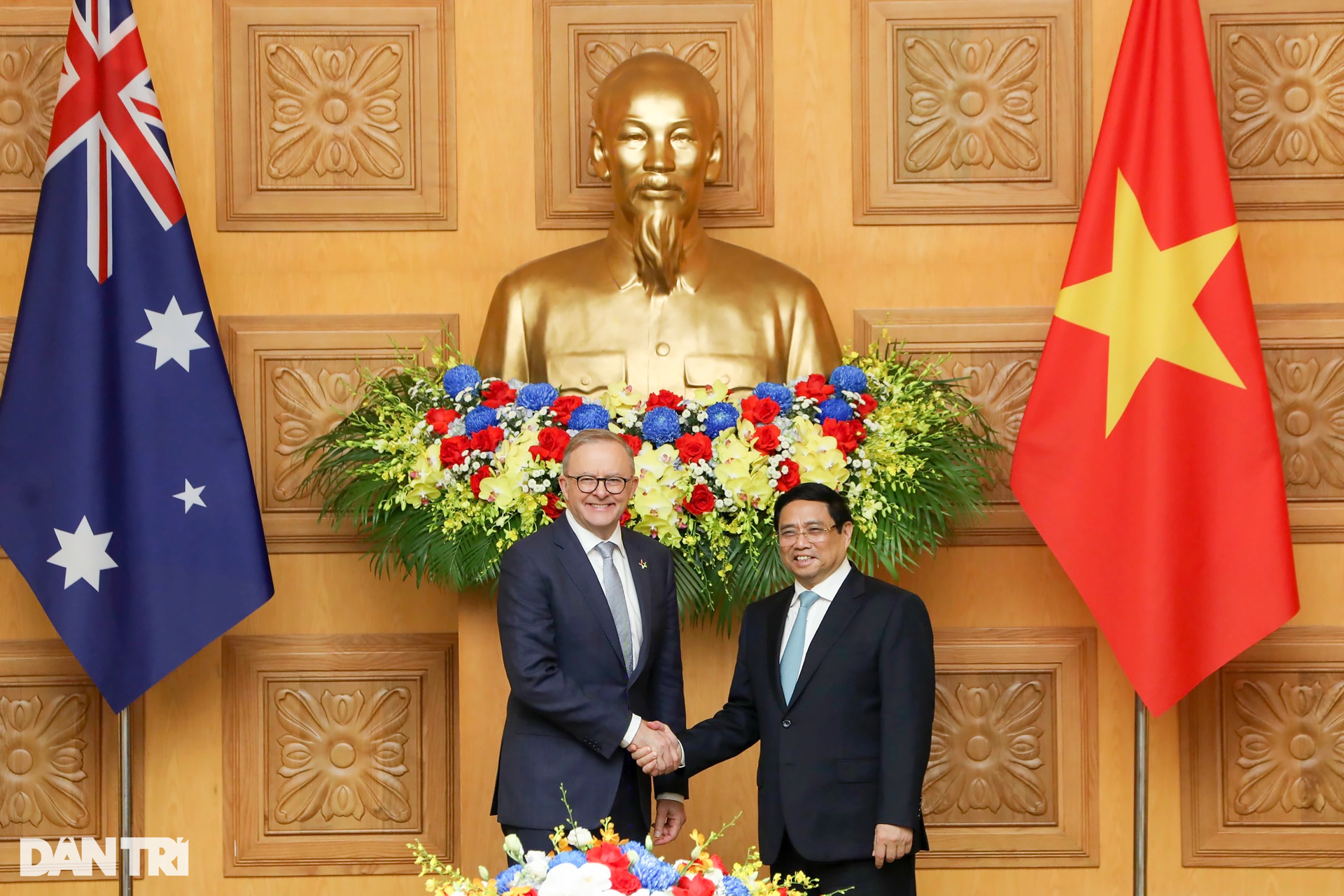 Thủ tướng Phạm Minh Chính chủ trì lễ đón Thủ tướng Australia thăm Việt Nam - 9 Thủ tướng Phạm Minh Chính chủ trì lễ đón Thủ tướng Australia thăm Việt Nam - 9