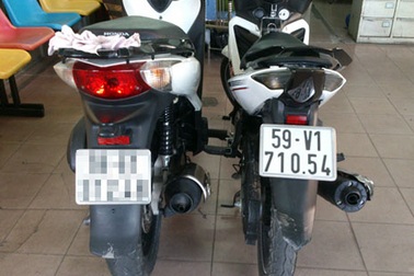 Lần theo thiết bị định vị, bắt “nóng” tên trộm xe SH