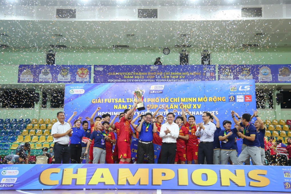 Đội bóng Thái Lan vô địch giải futsal TPHCM mở rộng năm 2023 - 1 Đội bóng Thái Lan vô địch giải futsal TPHCM mở rộng năm 2023 - 1