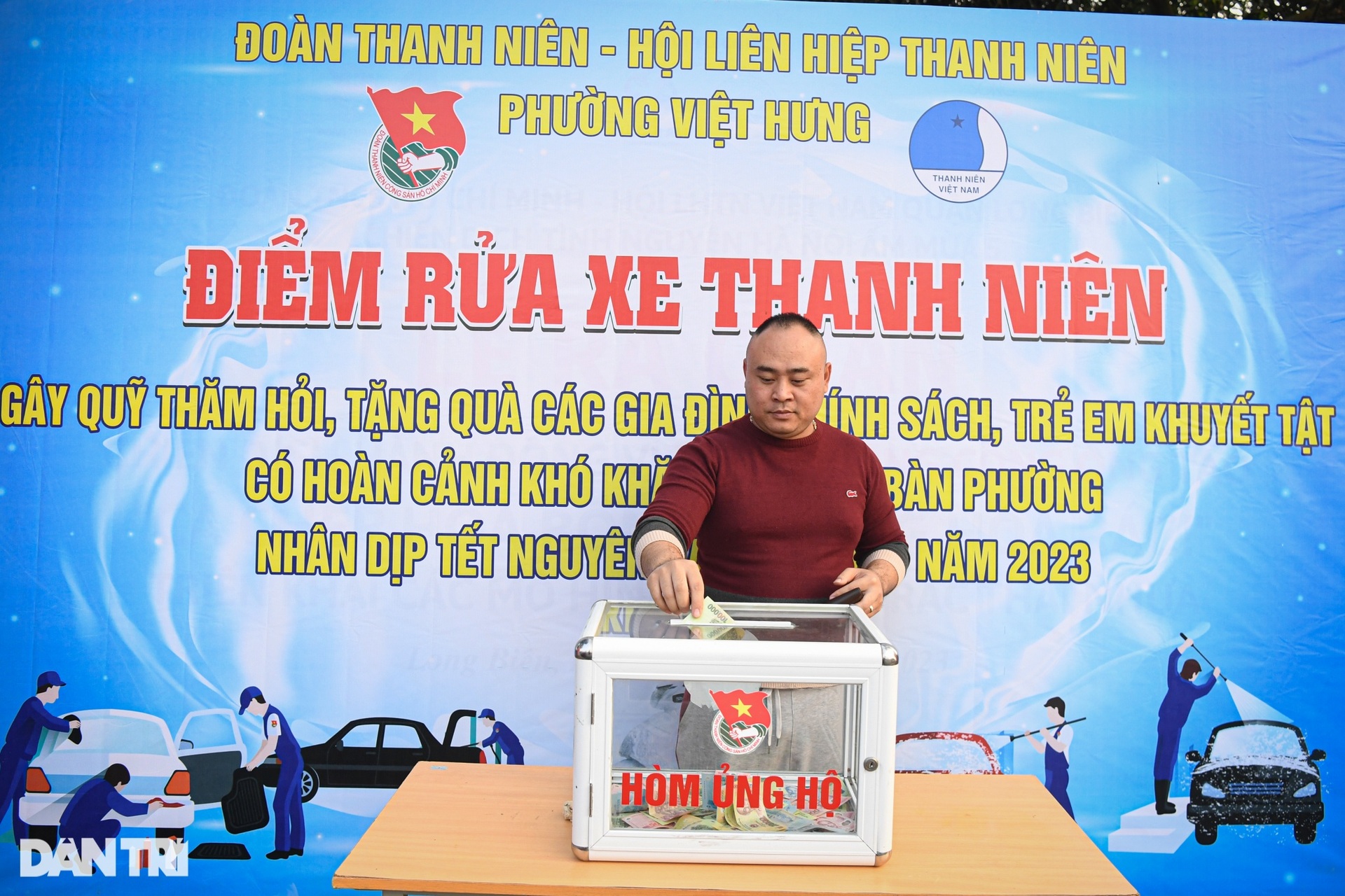 Thoát cảnh chặt chém dịp Tết, điểm rửa miễn phí cho hàng trăm xe ở Hà Nội - 6 Thoát cảnh chặt chém dịp Tết, điểm rửa miễn phí cho hàng trăm xe ở Hà Nội - 6