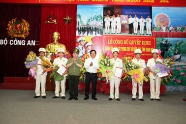 Thành lập Cảnh sát Phòng cháy và chữa cháy tỉnh Thanh Hoá