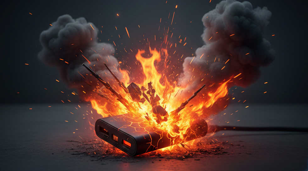 Dấu hiệu pin sạc dự phòng có nguy cơ cháy nổ, cần ngưng sử dụng ngay