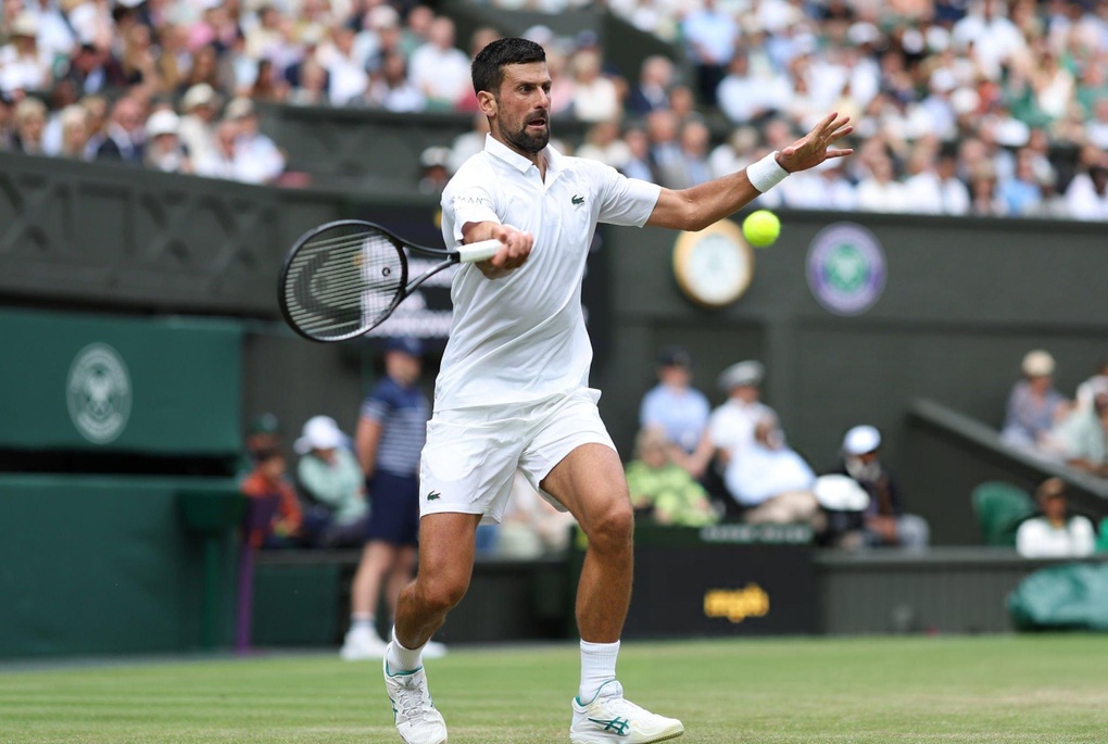 Djokovic lần thứ 16 vào tứ kết Wimbledon - 2 Djokovic lần thứ 16 vào tứ kết Wimbledon - 2