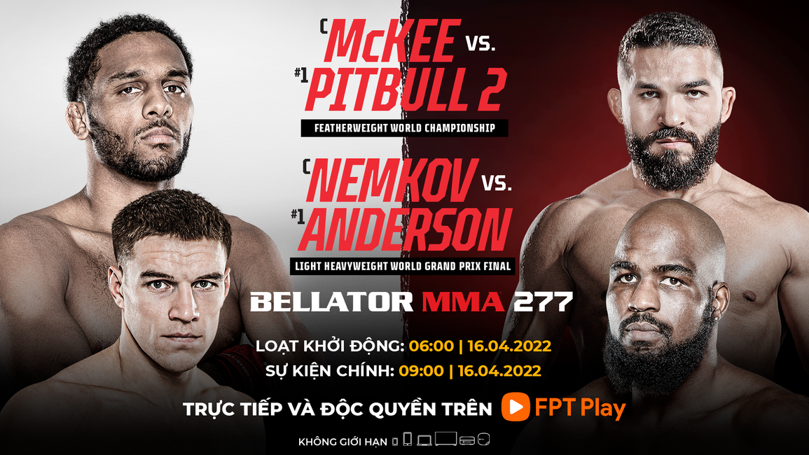 A.J. McKee tỉ thí Pitbull 2 - Cặp đấu duyên nợ của giải Bellator MMA - 5 A.J. McKee tỉ thí Pitbull 2 - Cặp đấu duyên nợ của giải Bellator MMA - 5