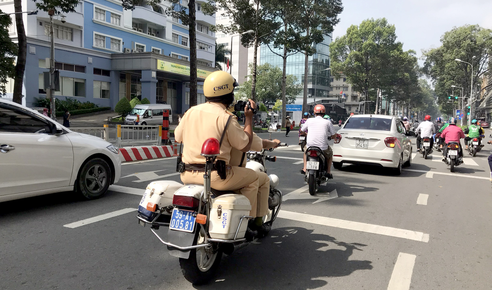 TPHCM lập tuyến đường kiểu mẫu về trật tự, an toàn giao thông - 1 TPHCM lập tuyến đường kiểu mẫu về trật tự, an toàn giao thông - 1