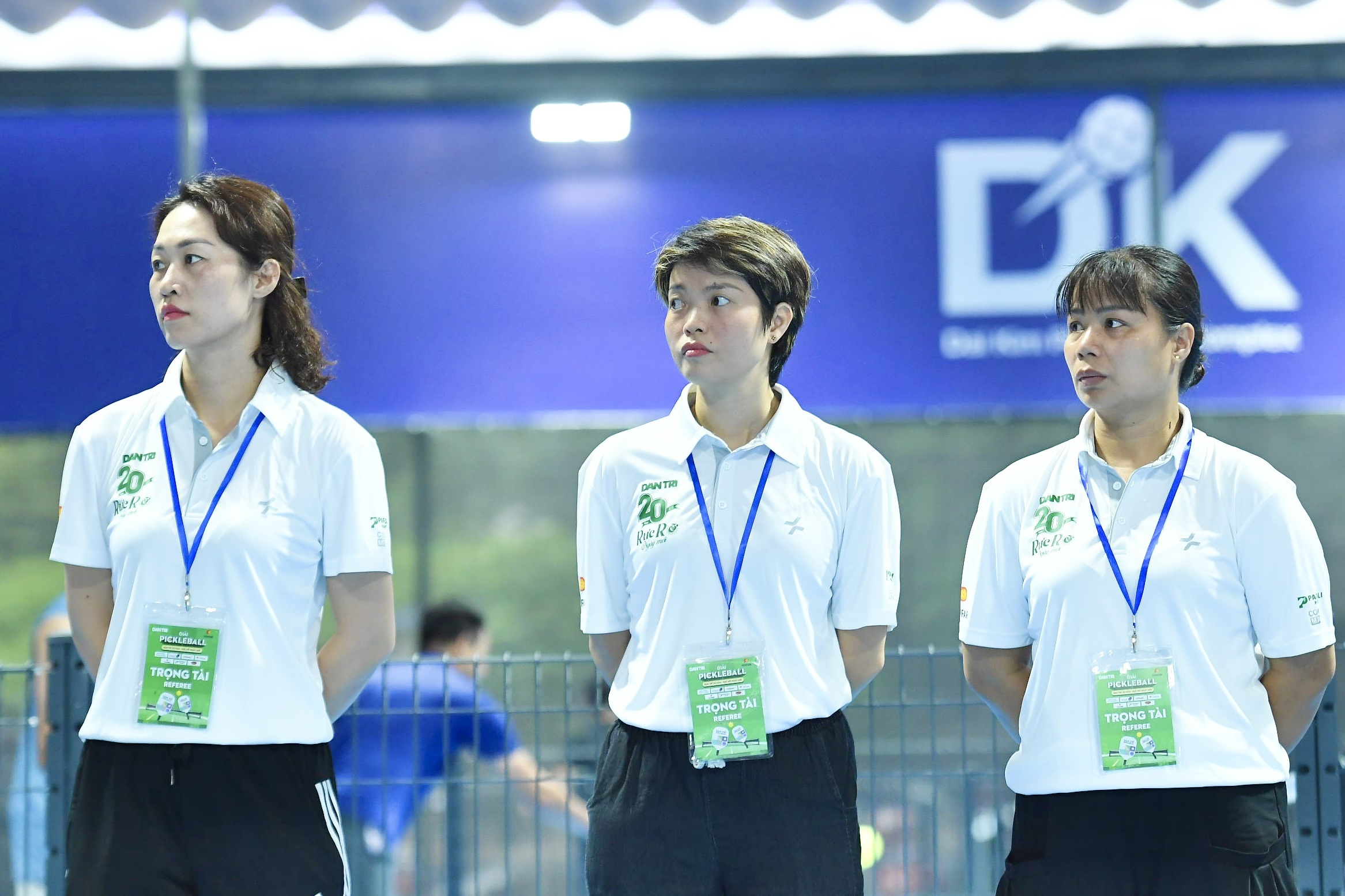Tổ trọng tài được tập huấn kỹ càng trước giải pickleball của báo Dân trí