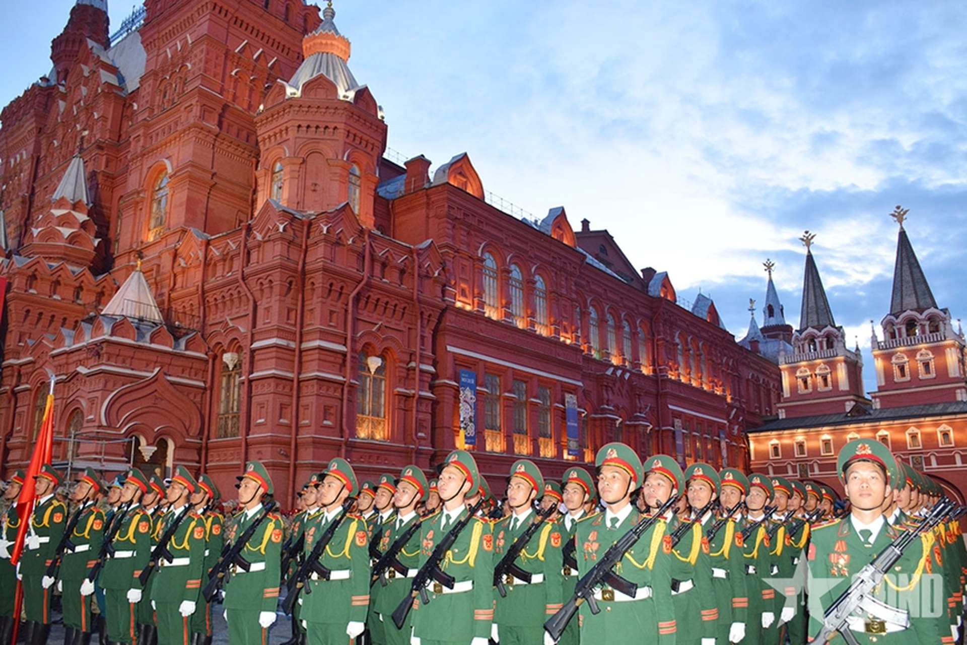 Đoàn Quân đội nhân dân Việt Nam tham gia buổi sơ duyệt Lễ duyệt binh trên Quảng trường Đỏ - 8