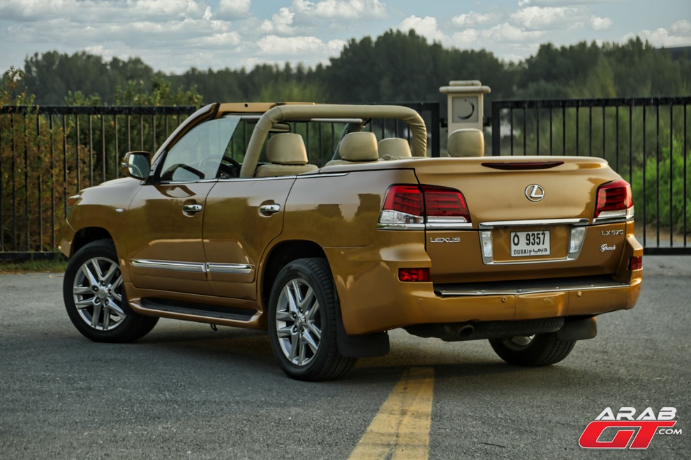 Lexus LX570 trông sẽ thế nào nếu trở thành xe mui trần? - 4 Lexus LX570 trông sẽ thế nào nếu trở thành xe mui trần? - 4