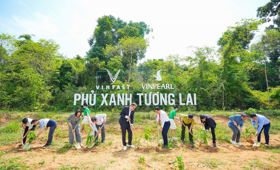 VinFast khởi động dự án trồng rừng Phủ xanh tương lai - 2 VinFast khởi động dự án trồng rừng Phủ xanh tương lai - 2
