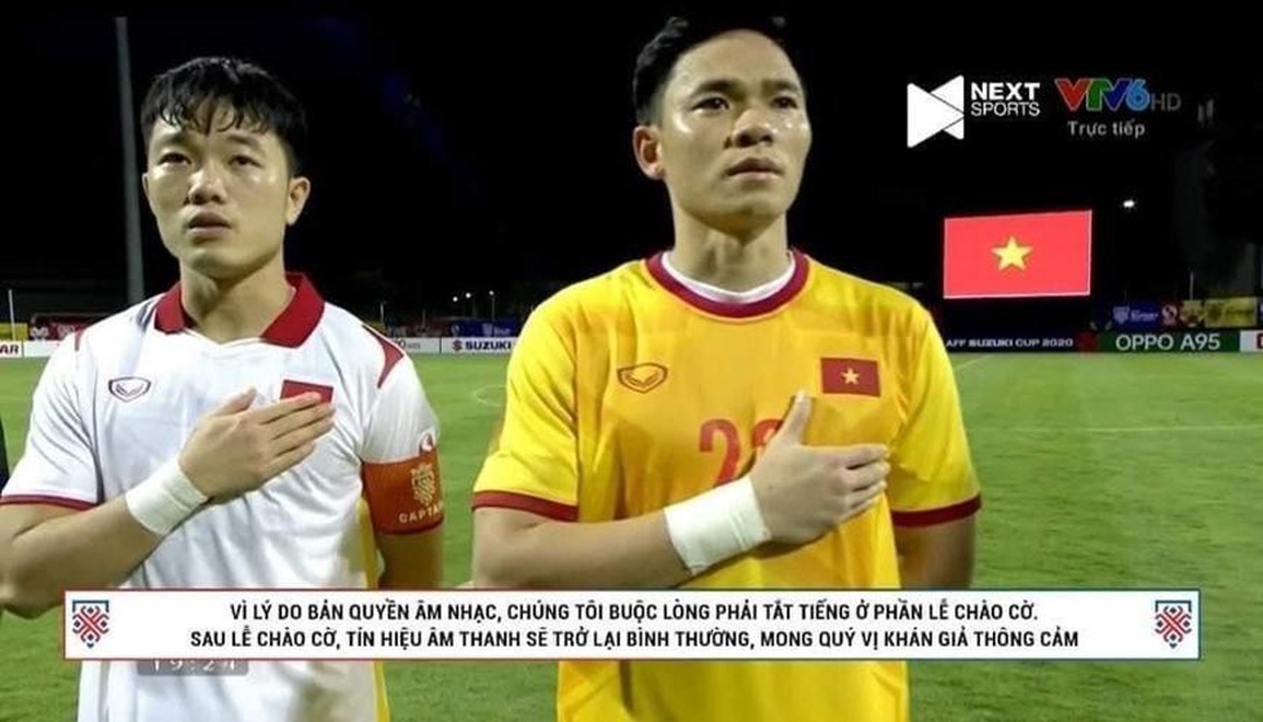Nhạc Quốc ca trận đội tuyển Việt Nam - Lào bị tắt, VFF lên tiếng - 1 Nhạc Quốc ca trận đội tuyển Việt Nam - Lào bị tắt, VFF lên tiếng - 1
