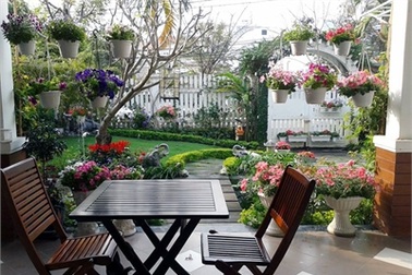 Vườn "thượng uyển" bí mật lưng trời của đại gia Hà Nội