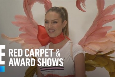 Candice Swanepoel thử đồ cho Victoria's Secret Fashion Show
