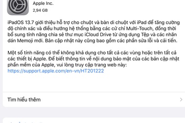 Apple chính thức phát hành iOS 13.7 và iPadOS 13.7