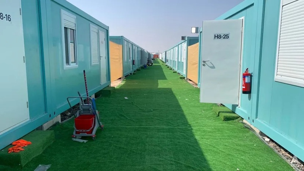 Nhà trọ container dành cho cổ động viên World Cup giá 5 triệu đồng/đêm - 2 Nhà trọ container dành cho cổ động viên World Cup giá 5 triệu đồng/đêm - 2