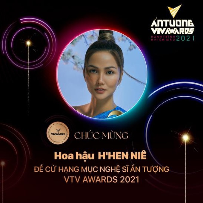 Hoa hậu H’Hen Niê là nàng Hậu duy nhất nằm trong mục đề cử Nghệ sĩ ấn tượng 2021 - Ảnh 1.