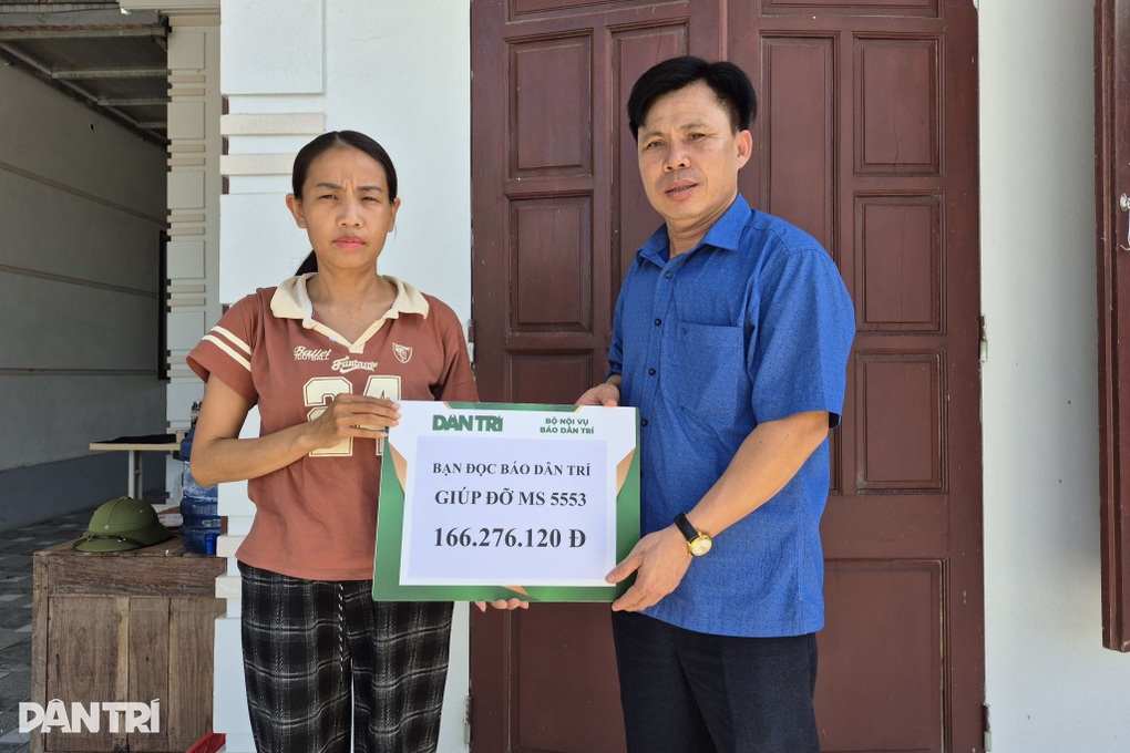 Bạn đọc báo Dân trí giúp đỡ góa phụ nghèo hơn 210 triệu đồng - 1 Bạn đọc báo Dân trí giúp đỡ góa phụ nghèo hơn 210 triệu đồng - 1