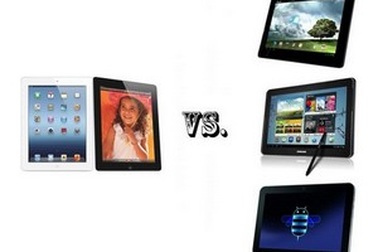 iPad thế hệ mới "lên bàn cân" với các đối thủ