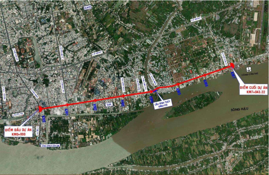 Chi 7.240 tỷ đồng làm hơn 7km mở rộng quốc lộ 91 ở Cần Thơ - 1 Chi 7.240 tỷ đồng làm hơn 7km mở rộng quốc lộ 91 ở Cần Thơ - 1