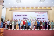 Hành trình trao yêu thương của Hoa hậu Doanh nhân Châu Á Việt Nam 2023