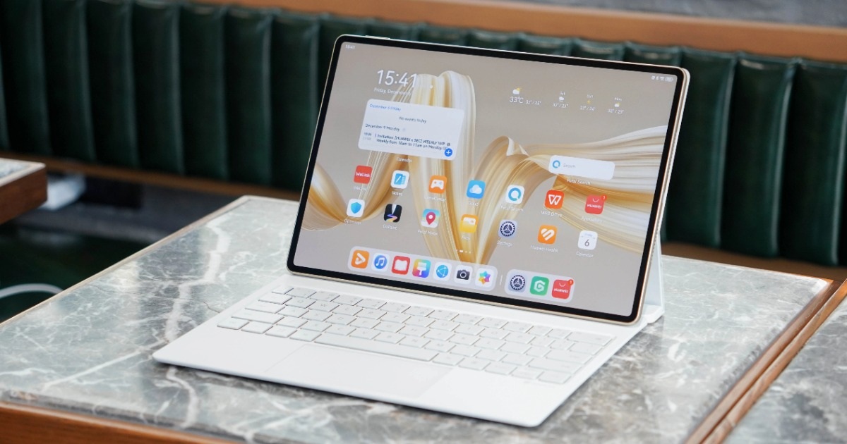 View - Đánh giá MatePad Pro 12.2inch: Mỏng nhẹ, thích hợp tác vụ cơ bản | Báo Dân trí