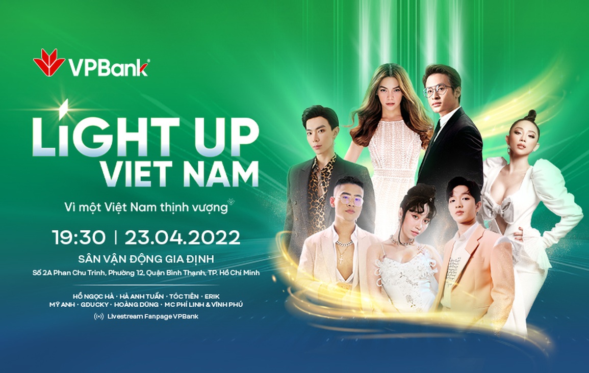 Cơ hội để sở hữu tấm vé vàng quẩy cùng dàn sao đỉnh chóp trong Light Up Vietnam - 5 Cơ hội để sở hữu tấm vé vàng quẩy cùng dàn sao đỉnh chóp trong Light Up Vietnam - 5