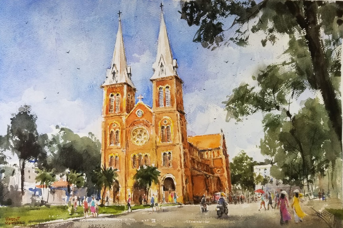 Giấc mơ Việt Nam qua nét vẽ của họa sĩ người Pháp gốc Việt Vincent Monluc - 4 Giấc mơ Việt Nam qua nét vẽ của họa sĩ người Pháp gốc Việt Vincent Monluc - 4