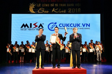 Tiên phong trong cuộc CMCN 4.0, MISA giành "cú đúp" Sao Khuê 2018