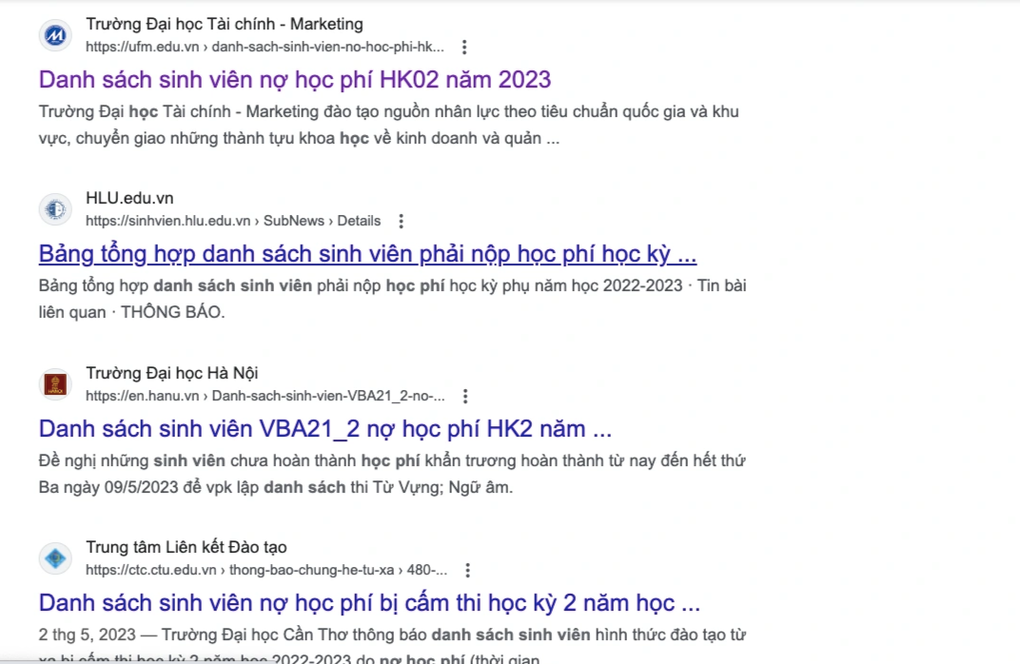 Loạt đại học bêu tên sinh viên nợ học phí: Thiếu tôn trọng hay cẩu thả? - 1 Loạt đại học bêu tên sinh viên nợ học phí: Thiếu tôn trọng hay cẩu thả? - 1