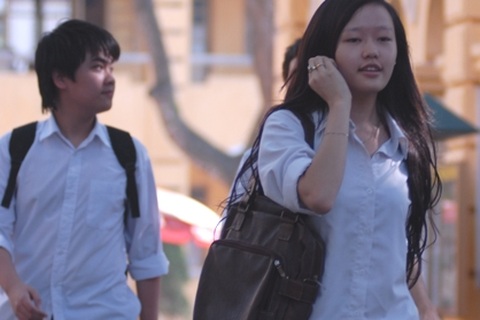 Hình ảnh cuối về kỳ thi tốt nghiệp nhiều dấu ấn