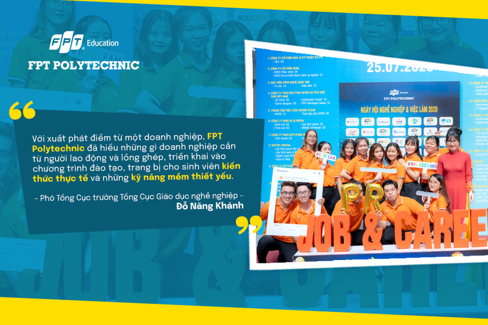 Ngày hội việc làm FPT Polytechnic: Khẳng định triết lý “Thực học - Thực nghiệp - 4 Ngày hội việc làm FPT Polytechnic: Khẳng định triết lý “Thực học - Thực nghiệp - 4