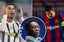 C.Ronaldo, Messi vượt qua "Vua bóng đá" Pele: Sóng sau xô sóng trước...