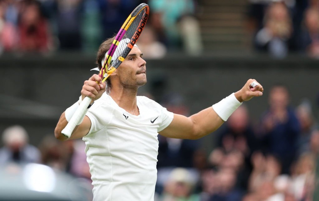Nadal tiếp tục trải qua trận đấu bốn set ở Wimbledon - 1 Nadal tiếp tục trải qua trận đấu bốn set ở Wimbledon - 1