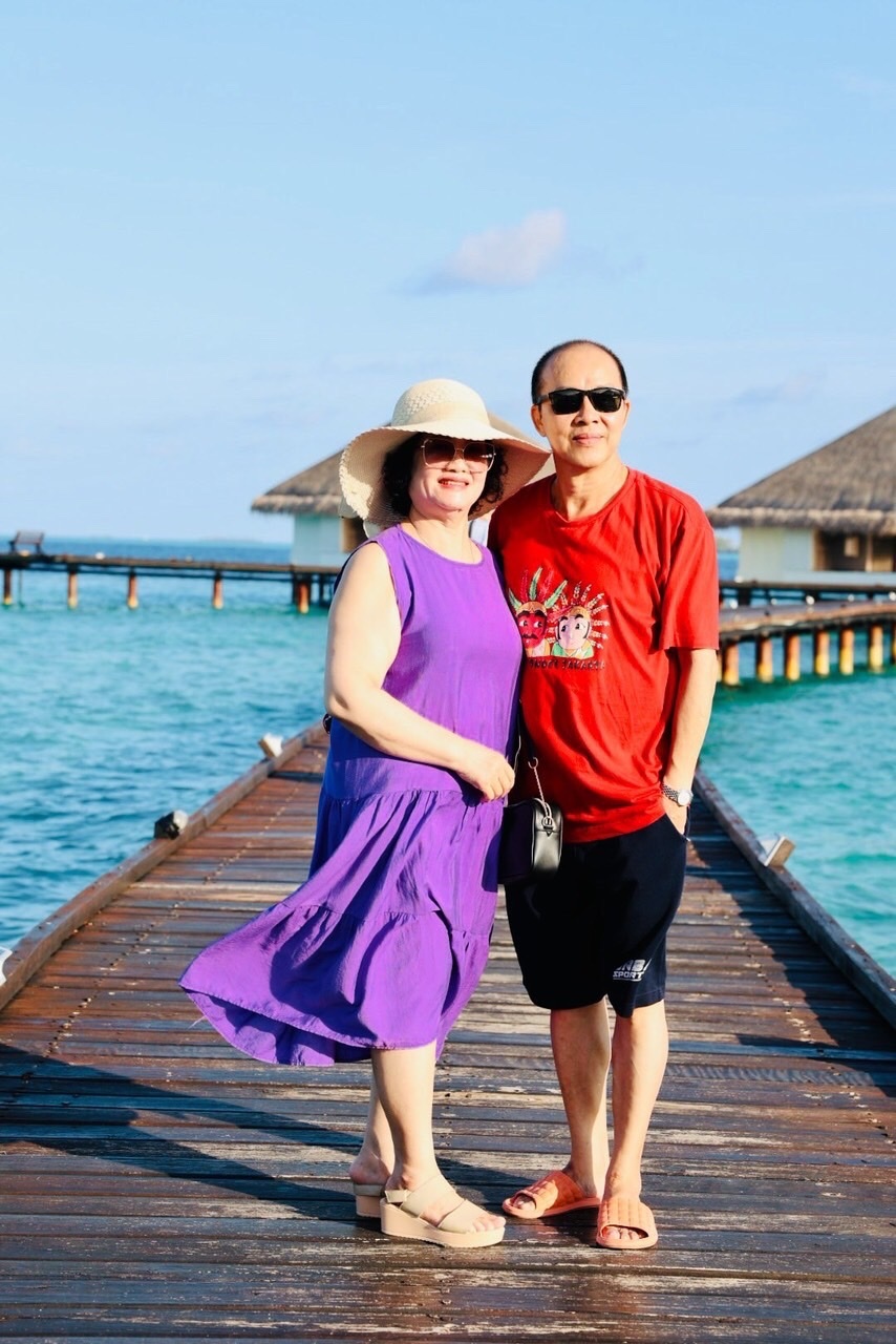 Meritorious Artist Duc Hai, 62 years old: Living a leisurely life with his wife and children, loves cooking, learning foreign languages - 4 NSƯT Đức Hải tuổi 62: Sống an nhàn bên vợ con, thích nấu ăn, học ngoại ngữ - 4