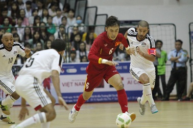 Đội tuyển futsal Việt Nam tuột chiến thắng trước nhà vô địch châu Âu Phi