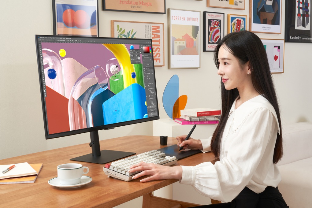 Samsung tích hợp loạt công nghệ trên ViewFinity S8 - 1 Samsung tích hợp loạt công nghệ trên ViewFinity S8 - 1