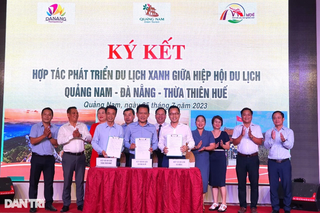 Quảng Nam, Đà Nẵng và Thừa Thiên Huế liên kết phát triển du lịch xanh - 1 Quảng Nam, Đà Nẵng và Thừa Thiên Huế liên kết phát triển du lịch xanh - 1