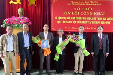 Công khai xin lỗi cả 3 mẹ con bị kết án oan sau khi bố chết