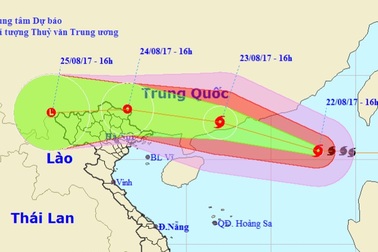 Bão Hato vào Biển Đông, miền Bắc sắp có mưa lớn