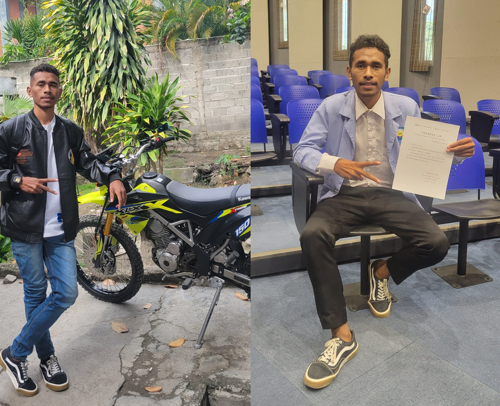 VĐV Timor Leste từng cầm cờ Việt Nam chạy trên sân Mỹ Đình giờ ra sao? - 7