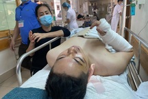 Lời kể của nam nhân viên bị rơi trong vụ thủng sàn chung cư Meco Complex