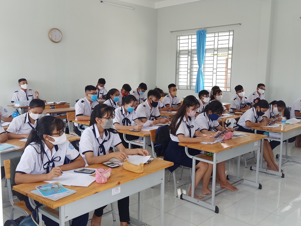 Nhiều trường áp dụng biện pháp mạnh phòng dịch đón học sinh - 4 Nhiều trường áp dụng biện pháp mạnh phòng dịch đón học sinh - 4