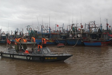 Thanh Hóa tổ chức cấm biển ứng phó với bão số 7