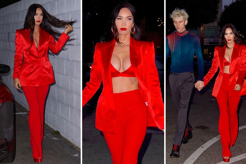 Megan Fox táo bạo diện áo lưới không nội y - 6 Megan Fox táo bạo diện áo lưới không nội y - 6