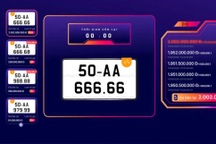 Biển số xe máy ngũ quý 6 trúng đấu giá hơn 2 tỷ đồng