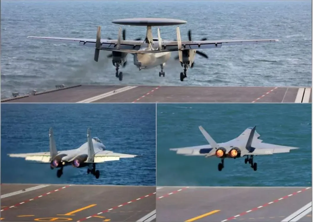 Trung Quốc thử nghiệm 3 loại tiêm kích cất cánh từ tàu sân bay Phúc Kiến - 1 Trung Quốc thử nghiệm 3 loại tiêm kích cất cánh từ tàu sân bay Phúc Kiến - 1